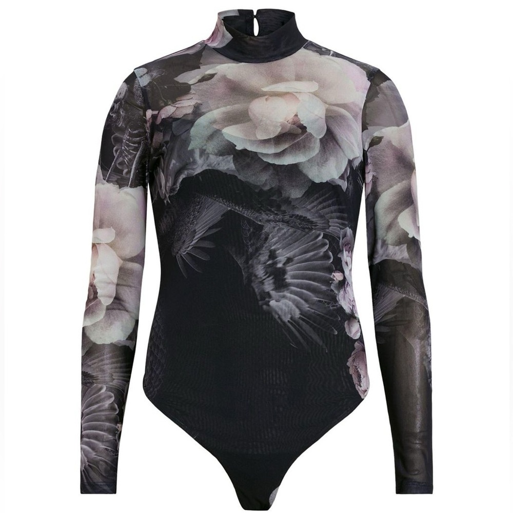 ALL SAINTS Elia Iris Micro-Mesh Bodysuit - Picture 5 of 16